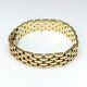 9ct Gold Panther Link Bracelet 7 Inches Ref259