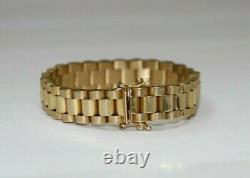 9ct Gold Rolex Link Baby Bracelet