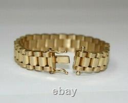 9ct Gold Rolex Link Baby Bracelet