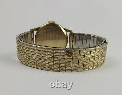 9ct Gold Rolex Tudor Wristwatch With Gold Plated Bracelet c1955
