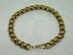 9ct Gold Rollerball Bracelet