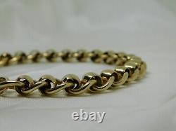 9ct Gold Rollerball Bracelet