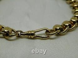 9ct Gold Rollerball Bracelet