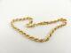 9ct Gold Rope Bracelet Link Yellow Gold Hallmarked 7.25'' 2.9 Grams Gift Box