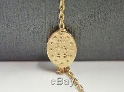 9ct Gold Rosary Beads Bracelet 2 grams 7
