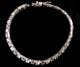 9ct Gold Tennis Bracelet White Gold 11.5g