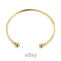 9ct Gold Torque Bangle Bracelet 2.71gr RRP £288.00 UK Hallmarked