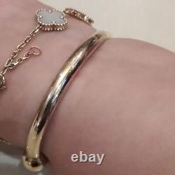 9ct Gold Torque bangle Pre owned Weight 21.8 grams Hallmarked