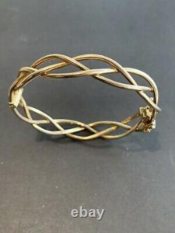 9ct Gold Twist Bracelet