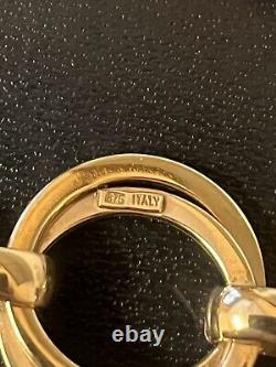 9ct Gold Unusual Hoop Styled Bracelet Heavy 17g+