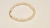 9ct Gold White Pearl Bracelet