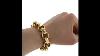 9ct Gold Xlarge Belcher Bracelet 15mm Hatton Jewellers London C245