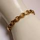 9ct Gold Ladies Bar & Link Bracelet Pre Owned Weight 8 Grams Length 7 ½ Inch
