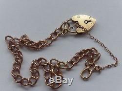 9ct Gold vintage Charm Bracelet C1964