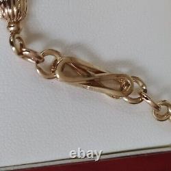 9ct Gold vintage ornate ladies bracelet Pre owned Weight 14.9 grams Length 8 ½