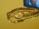 9ct Heavy Tri-gold Sovereign Ladies Bracelet Watch, Stunning 14.6g