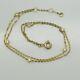 9ct Real Yellow Gold 2mm Diamond Ball Bead Chain Bracelet 7.5 Inch Solid Gold