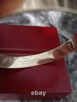 9ct Rolled Gold Vintage Ladies B. Ltd 50 Micron Bangle Bracelet 18.2g