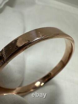 9ct Rose Gold Antique Bangle (Hallmarked 1892) 7.5 grams