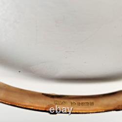 9ct Rose Gold buckle hinged bangle hallmarked Chester 1914 8.4 grams with safety