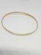 9ct Slave Bangle Measures 6.5cm Weighs 3.62g