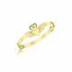9ct Solid Gold Baby/child Expanding Claddagh Bangle 2.6 Grams Gift Boxed