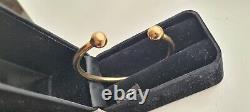 9ct Solid Gold Torque Bangle, 33g Hallmarked, Pre-owned