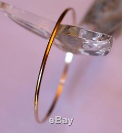 9ct Solid Yellow Gold Bangle