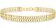 9ct Solid Yellow Gold Number 8 Figure Bracelet 19cm/7.5 + Box + Free Gifts