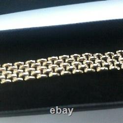9ct. Vintage Gold Bracelet Fully Hall Marked Sent In Gift Box