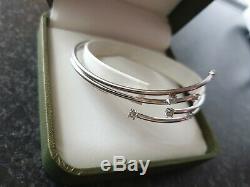 9ct White Gold Bangle fully hallmarked NOT SCRAP