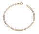 9ct Yellow Gold 6.5 Inch Curb Bracelet Kid's / Children's