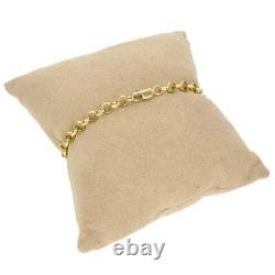 9ct Yellow Gold 7.5 Belcher Bracelet 5.6g