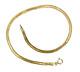 9ct Yellow Gold 8 Flat Snake Bracelet