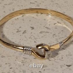 9ct Yellow Gold Bangle 17.7 Grams