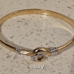 9ct Yellow Gold Bangle 17.7 Grams