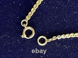 9ct Yellow Gold Bar A Chain Bracelet