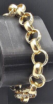 9ct Yellow Gold Belcher Bracelet c049100334282 ihk