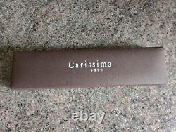 9ct Yellow Gold Belcher Link Bracelet With Toggle 18cm Carissima Gold 5.73gm
