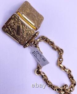 9ct Yellow Gold Bracelet 13.7g