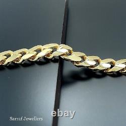 9ct Yellow Gold CHAIN Bracelet UNISEX 375 Hallmarked 14.8gr 7.5 Brand NEW