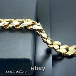 9ct Yellow Gold CHAIN Bracelet UNISEX 375 Hallmarked 14.8gr 7.5 Brand NEW