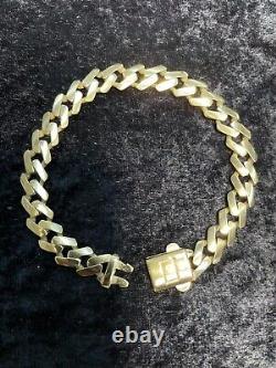 9ct Yellow Gold CHAIN Bracelet UNISEX 375 Hallmarked 14.8gr 7.5 Brand NEW