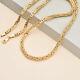 9ct Yellow Gold Chain Bracelet Size 7.5 Inches With Lobster Clasp Wt. 1.7 Grams