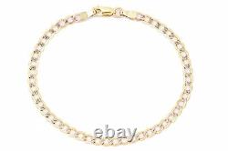 9ct Yellow Gold Curb Bracelet By Citerna