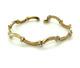 9ct Yellow Gold Fancy Bracelet With Cz Stones Fully Hallmarked