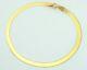 9ct Yellow Gold Herringbone Bracelet 18cm / 7 Inch