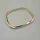 9ct Yellow Gold Hinged Bangle 9.92g Fits 6.5-6.7
