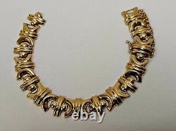 9ct Yellow Gold Statement Bracelet c049300156614