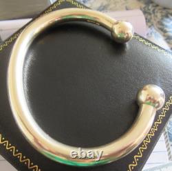 9ct Yellow Gold Torque Bangle Bracelet 105g SUPER HEAVY Hallmarked Boxed